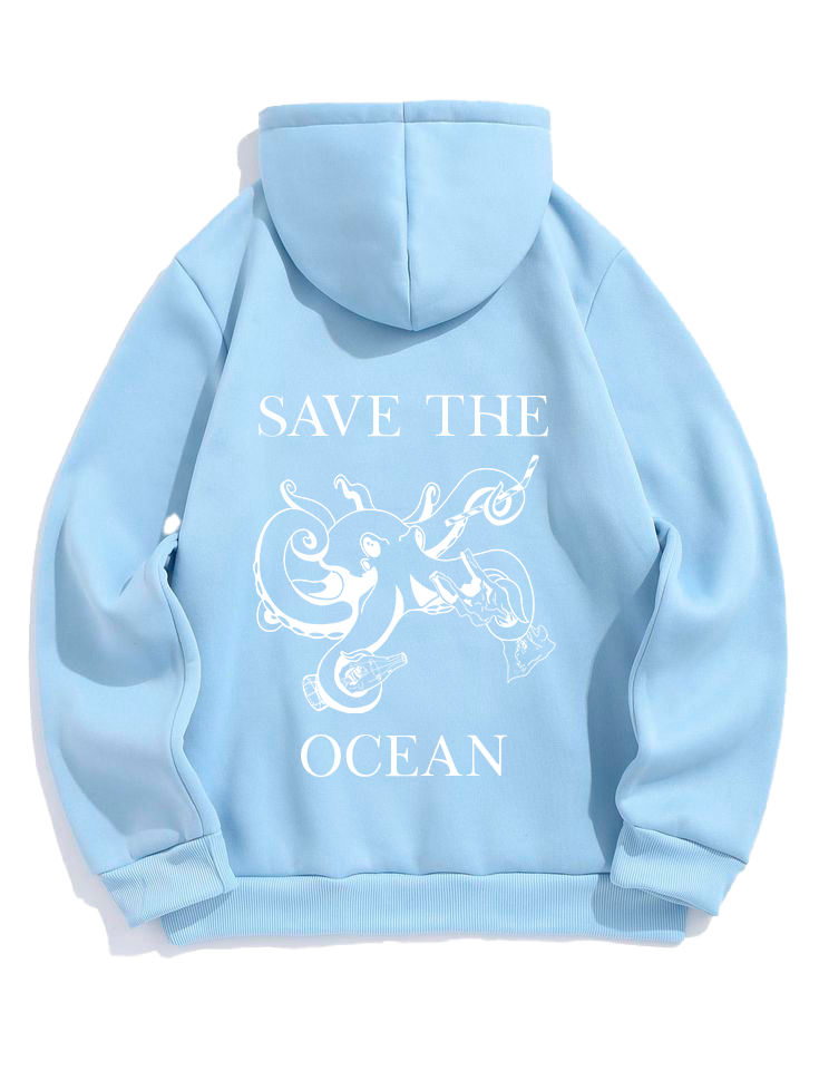 Blue Ocean Hoodie  (3)S